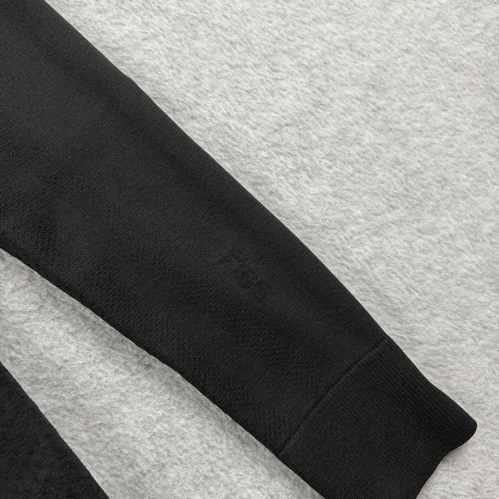 Figs Pullover Womens XS Black Seamless Mock Neck Medical Shirt 1/4 Zip Stretch - Picture 4 of 8